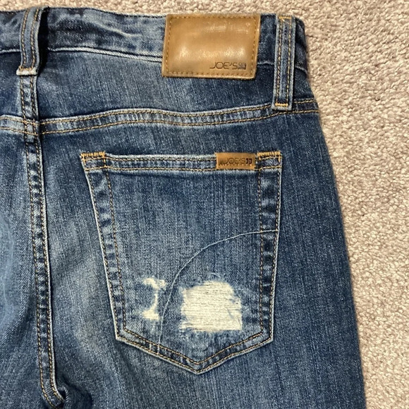 Joe’s The Smith Mid Rise Straight Ankle lace detail Jeans 24 - Picture 16 of 16